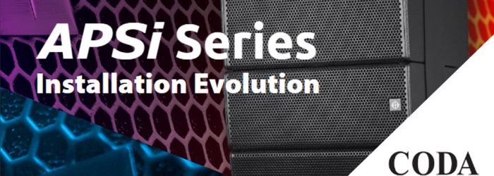 sound system line array CODA Audio APSi-Pro