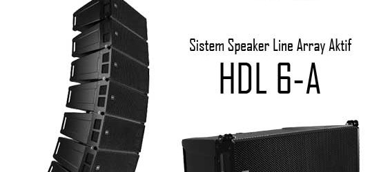 Speaker Line Array Aktif RCF HDL 6-A