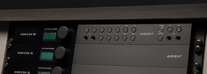 soundcard recording Thunderbolt 3 Audient Horizon