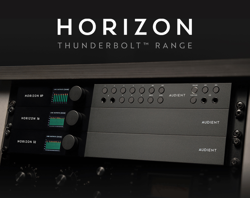 soundcard recording Thunderbolt 3 Audient Horizon