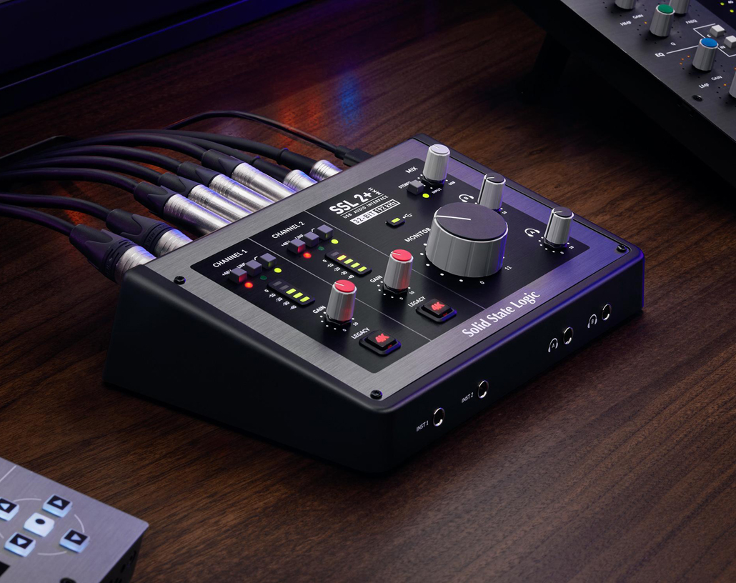 Soundcard USB Solid State Logic SSL2 MKII dan SSL2+ MKII