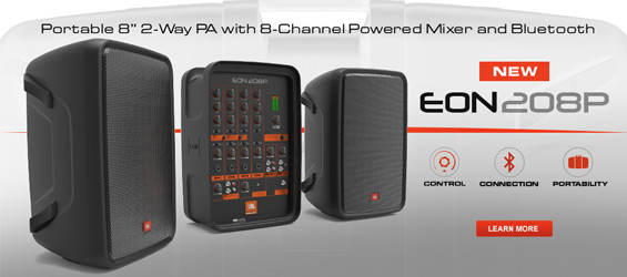 Paket Sound System Portabel JBL EON208P