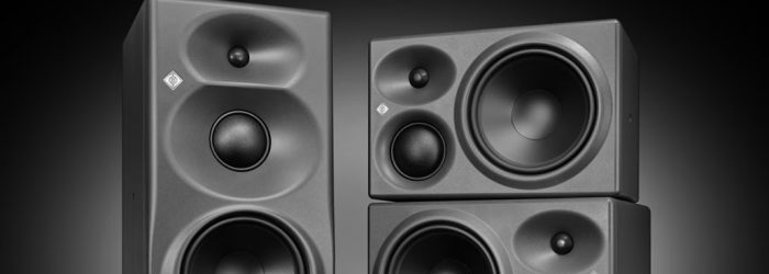 speaker monitor aktif 3 way Neumann KH 310 II dan KH 350