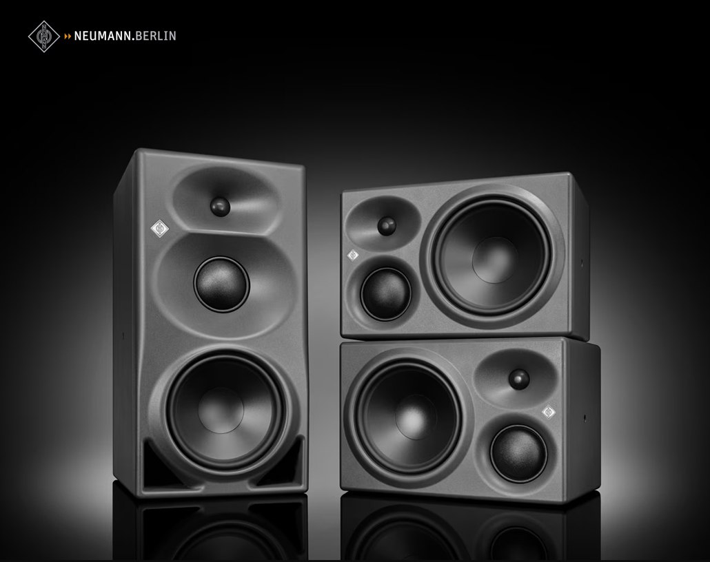 speaker monitor aktif 3 way Neumann KH 310 II dan KH 350