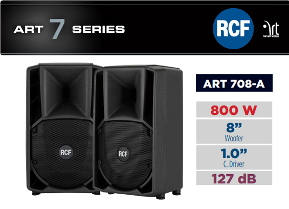 Speaker Aktif RCF ART 708-A MK2