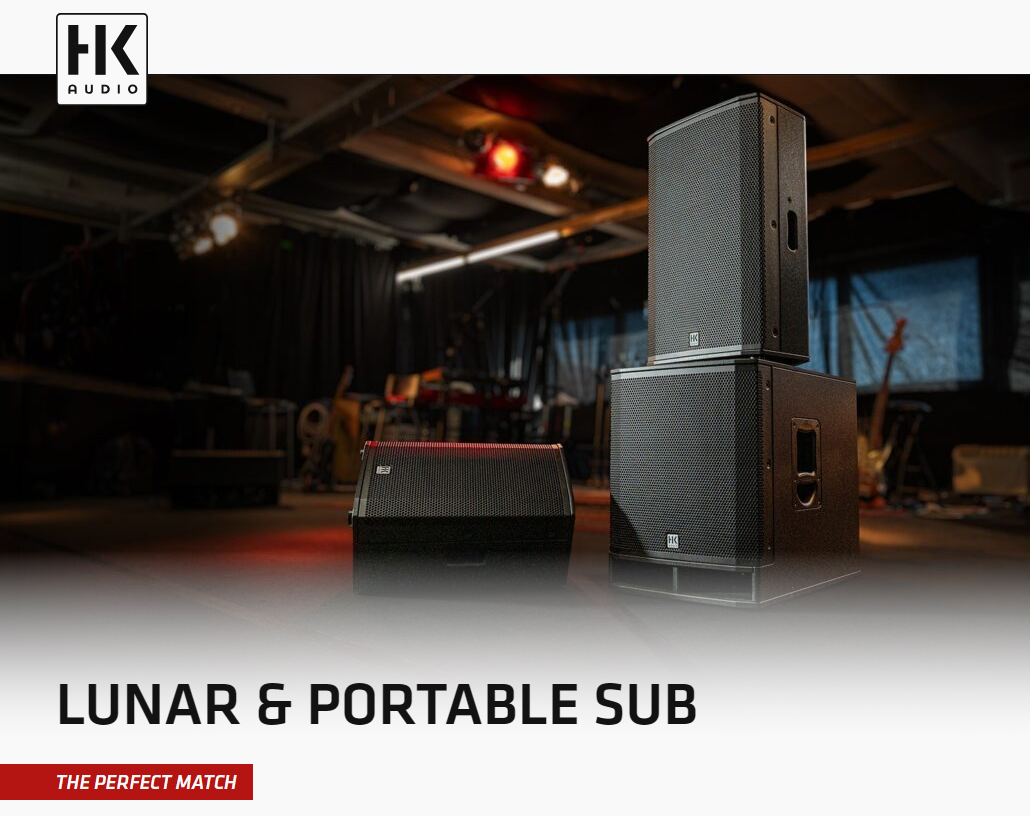 speaker sound system HK Audio LUNAR dan PORTABLE SUB