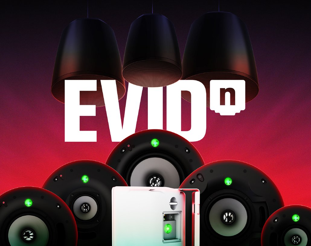speaker sound system PoE Electro-Voice EVIDn