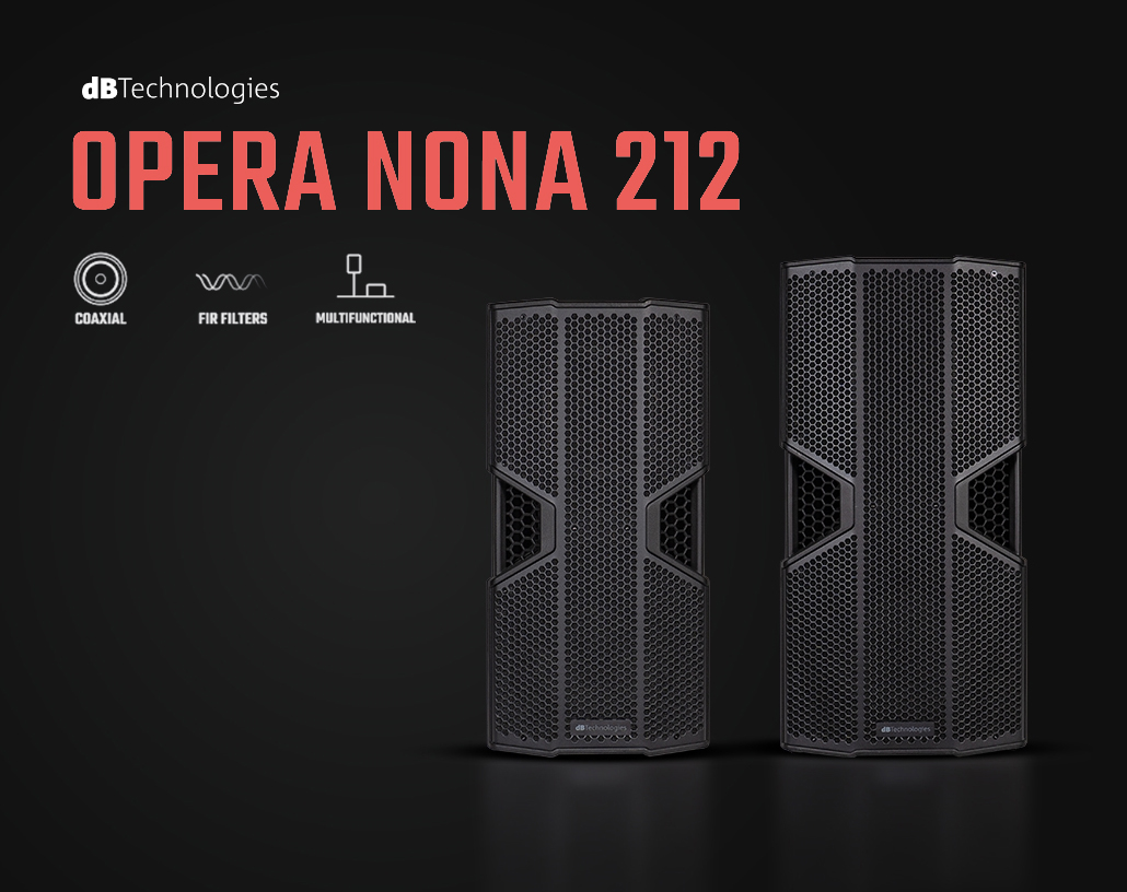 speaker sound system dBTechnologies OPERA NONA series