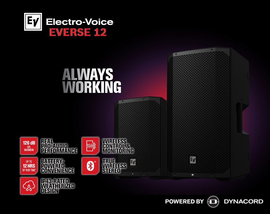 Speaker Sound System Electro-Voice EVERSE 12