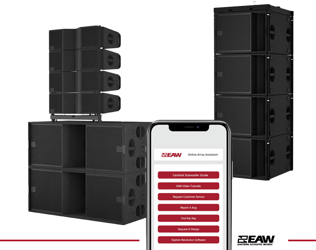 speaker subwoofer aktif EAW NT119S dan NT219S